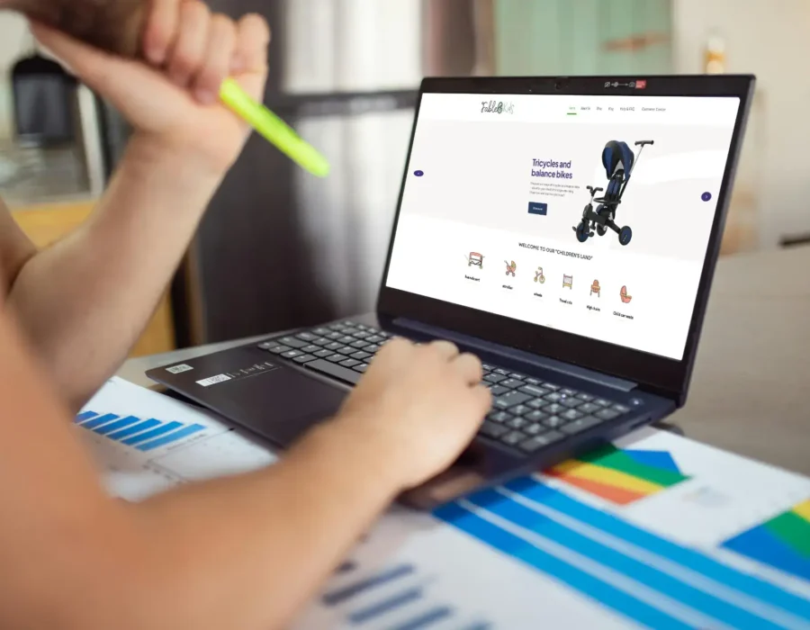 Fable Kids Website (WordPress, Customized Theme)
