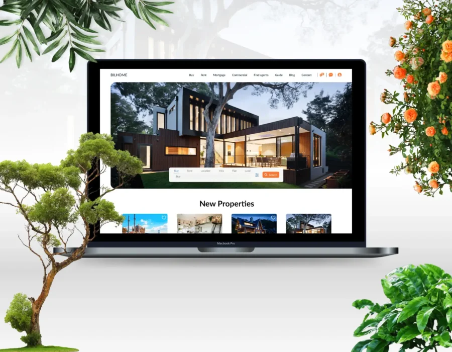 BILHOME – Real Estate Landing Page Design