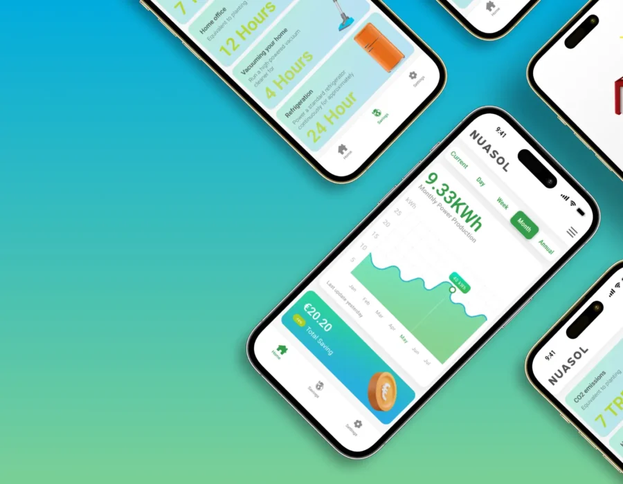 Nuasol – Solar Panel Energy Monitoring App