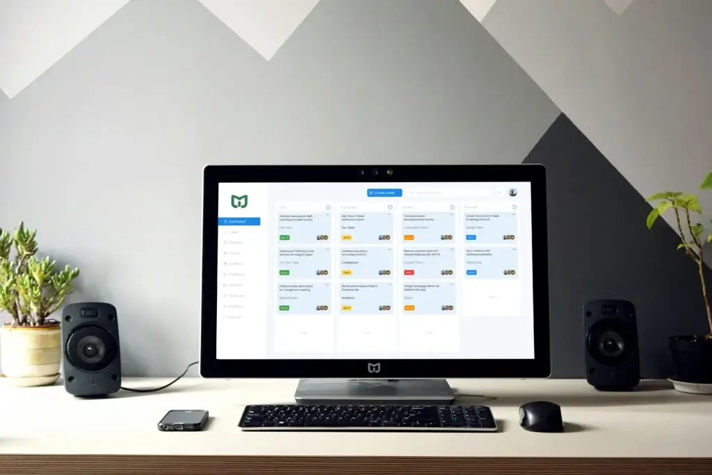 E-commerce Task Management Dashboard – Kanban View